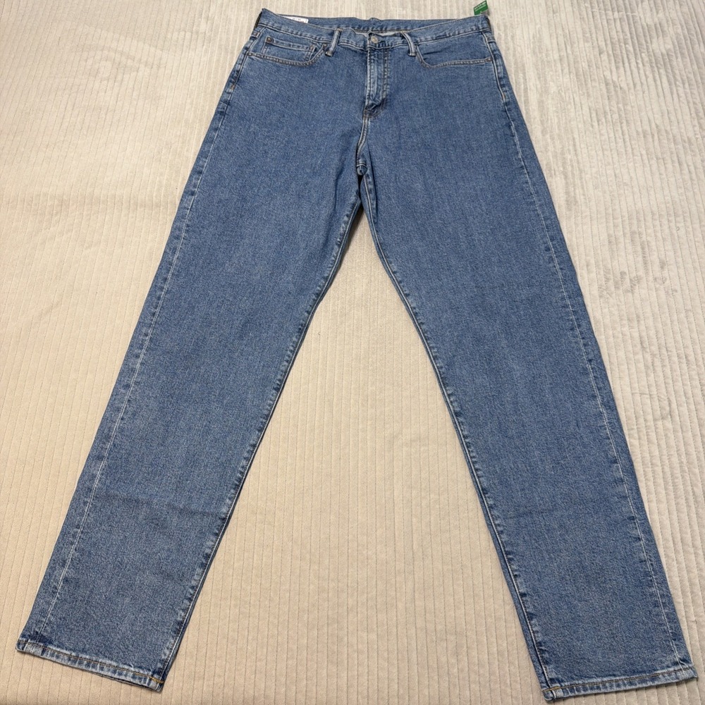 Vintage Gap Blue Jeans Easy Fit Mens 34x34 Medium Wash Straight Leg Denim NWT